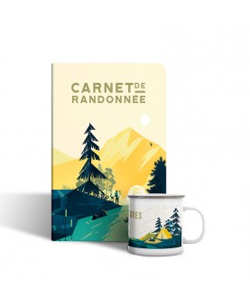 Mug Emaille Aventura Randonnée